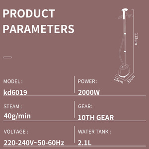 Plancha de Vapor para Ropa DSP de 1800W, Tipo Vertical, Plancha de Vapor Eléctrica Doméstica - Product Image 4