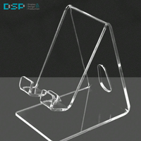DSP Vietnam usine Transparent acrylique bureau design créatif support de téléphone portable