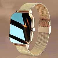 Reloj Inteligente JC20 2025, Resistente al Agua, con Bluetooth, para Hombre, Pantalla Grande, Función de Brújula, Correa de Aleación Personalizada, Reloj Inteligente