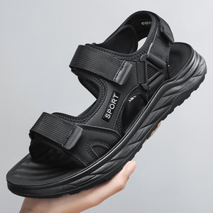 Summer Fashion Designer Leather Sandals Flat <b>Shoes</b> Outdoor Men's and Women's Slide Sandals slippers Sports casual walking <b>shoes</b> - Product Image 2