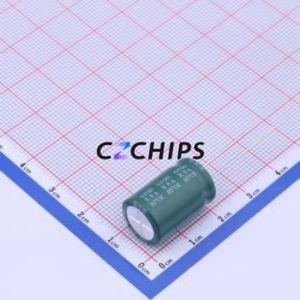 ตัวเก็บประจุอิเล็กโทรไลต์อะลูมิเนียมแบบ Through-Hole รุ่น EGF108M1VI1HRR ขนาด D12.5xL18.5 มม. 1000uF 20% 35V 5 มม. - Product Image 2