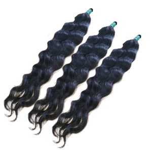 Raw Virgin Remy Indonesian Human Hair Bundles Luxury Anti-shedding Durability No-connection <b>Micro</b>-Link Hair Weaving <b>Extensions</b> - Product Image 6