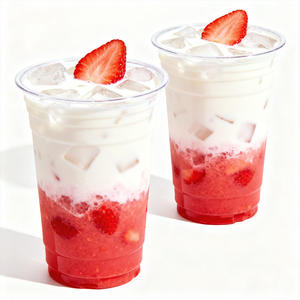 लोकेयो 16oz 12oz 32oz कस्टम मुद्रित प्लास्टिक कप के लिए लिड और स्ट्रैंड के साथ ढक्कन और स्ट्रॉस के साथ प्लास्टिक कप - Product Image 2