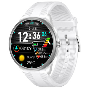 Nouvelle montre connectée <span class=keywords><strong>Hband</strong></span> Calling M3, musique locale, moniteur de fréquence cardiaque, acier inoxydable, écran 1,28 pouces, batterie 230 mAh, Android/iOS - Product Image 3
