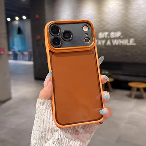 Coque de téléphone électro-plaquée pour iPhone 18, 17, 16, 15 Pro Max avec protection d'objectif d'appareil photo, coque premium pour iPhone 18 Pro - Product Image 3