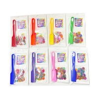 Ensemble de baguettes magnétiques permanentes multicolores et de jetons à anneau métallique pour le comptage scolaire/jeux