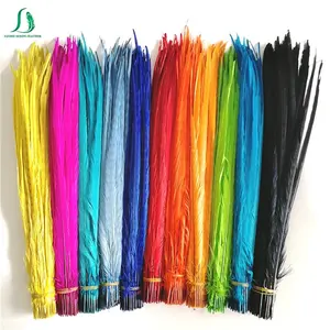 Penas de cauda de faisão coloridas de alta qualidade 20-22 "/50-55 cm Ringneck para fantasia de carnaval amarrando mosca