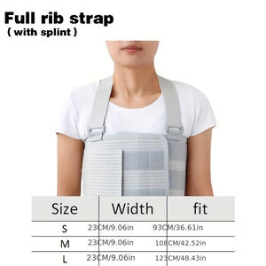 Ceinture de compression femmes liant médical renfort de soutien des côtes pour femmes orthèse de poitrine pour hommes orthèse de côtes orthèse de côtes cassée pour hommes - Product Image 2