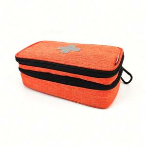 Sac de premiers secours double couche grande capacité en EVA, trousse de premiers secours pour animaux de compagnie, étui de rangement pour médicaments - Product Image 5