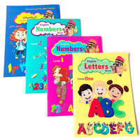 Usines chinoises Impression de manuels arabes enfants école apprendre à lire et écrire des lettres anglaises amusant mathématiques ABC cahier d'exercices