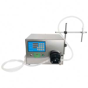 Machine de remplissage semi-automatique à pompe péristaltique pour boissons alcoolisées, jus, eau minérale, jus d'orange, miel, laque pour cheveux, sauce - Product Image 3