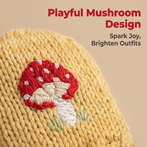 Gants d'hiver en coton pour enfants de 0 à 6 ans, longueur poignet |   Mitaines thermiques confortables pour une utilisation en extérieur et au quotidien - Product Image 2