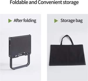 Nuovo Arrivo: Tavolo Tattico Multifunzionale da Campeggio in Acciaio al Carbonio, Portatile e Leggero per BBQ, Picnic e Pesca - Product Image 5