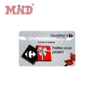 Barato CR80 PVC Membership Card Carrefour Gift Card VIP Cartão Fidelidade