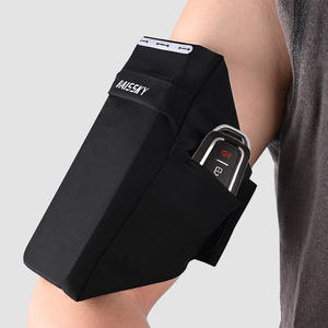 Brassard de course unisexe de 6,5 pouces pour les sports de plein air, support de téléphone portable compatible avec les appareils Apple et Huawei - Product Image 1