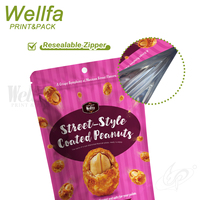 Fabrikant 120g 200g Pinda Stand-up Pouch Aluminiumfolie Hoge Barrière Noten Snack Cashew Walnoot Plastic Zakjes Voedselveilig Doypack