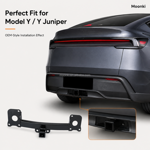 Attelage de remorque Tesla Model Y Juniper 2 pouces, récepteur de traction 7000 lb, fixation par boulons, sans perçage - Product Image 2