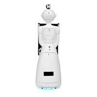 Photomaton Robot Roamer avec écran tactile 32 pouces, photomaton robot avec appareil photo reflex numérique et compatibilité imprimante pour mariage et fête