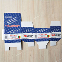 Machine à craie scolaire personnalisée au prix d'usine pour l'emballage de boîtes en carton avec logo de conception