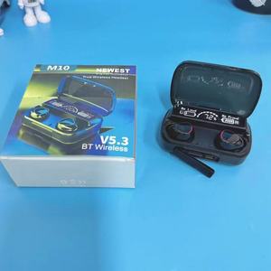Audífonos Inalámbricos HiFi M10 TWS 2025 para Deportes/Juegos, Pantalla Digital, Sin Cancelación de Ruido, V3.0, IPX2, Bajos Reforzados - Product Image 5
