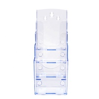 Support de Comptoir en Plastique Transparent Personnalisé Yobest pour Affiches, Brochures, Panneaux et Billets