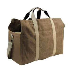 Sacs de transport pour bûches avec poignées, échantillon gratuit, toile cirée pour le transport du bois avec tissu nylon imperméable - Product Image 3