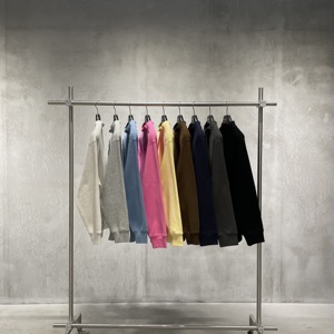 Felpa Unisex Oversize Casual in French Terry <span class=keywords><strong>2026</strong></span>, Comoda, di Alta Qualità, 345g, Anti-Piega, Traspirante, Personalizzabile ODM - Product Image 2