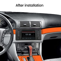 Mekede Vidéo de voiture 2+32G Navigation GPS WIFI pour BMW E53 1996-2007 X5 E39 M5 E38 FM RDS Autoradio BT Vidéo de voiture