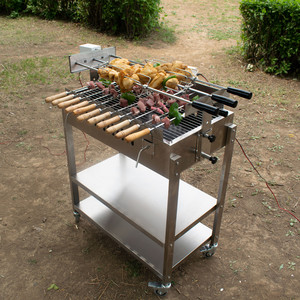 Turquie Churrasqueira Chypre Tournebroche Barbecue Pour La Viande De Poulet Shawarma <span class=keywords><strong>Kebab</strong></span> - Product Image 2