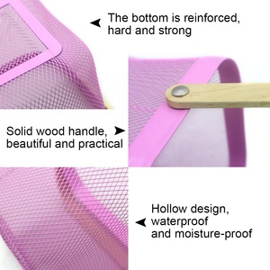 Colorful Metal <strong>Wire</strong> <strong>Basket</strong> with Powder Coating XL Folding Fruit <strong>Basket</strong> Drainer Rack Home Storage Fruit Rack - Product Image 5