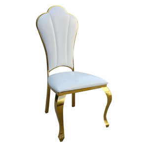 โรงแรมจัดเลี้ยงหรูหรารับประทานอาหารบัลลังก์กษัตริย์พรรครับประทานอาหารเก้าอี้รับแขกงานแต่งงานหลังสูงสําหรับกิจกรรมงานแต่งงานรับแขกกษัตริย์ - Product Image 2