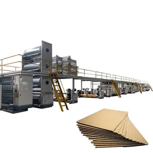 3 ply 5 ply corrugated paperboard carton box production line corrugated paper sheet cardboard cutter machine