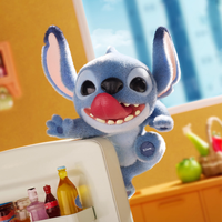 100% Оригинальный набор MINISO Disney: Слепая коробка с фигурками Stitch "Где я повредился характером?», полный комплект из 8 штук без повторов, флокированные фигурки, подарок для фанатов Лило