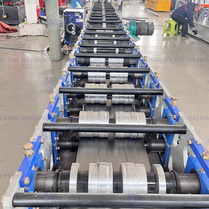 China Factory Supply Technology Storage Rack Beam Making Machine <b>Shelving</b> Racking Beam Roll Forming Machine PLC Motor Core - Product Image 6