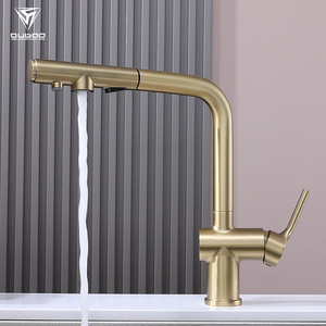 <span class=keywords><strong>Grifo</strong></span> de Cocina Monomando de Latón de Diseño Moderno <span class=keywords><strong>con</strong></span> Filtro de <span class=keywords><strong>Agua</strong></span> Fría y Caliente y Rociador Extraíble - Product Image 2