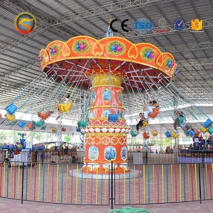 Fairground gia đình công viên giải trí thiết bị công viên chủ đề Swing Rides ghế bay sang trọng công viên giải trí - Product Image 2
