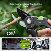 Deli DL-YL0002 snoeischaar voor bloemen, takken, fruitbomen, tuinen en landschapsarchitectuur om boomtakken te snoeien