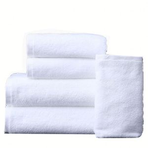 Ensemble de serviettes blanches jetables écologiques en coton 100% non tissé, de qualité supérieure, à séchage rapide, pour hôtel, spa et usage commercial - Product Image 3