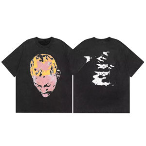 Fabricante de Camisetas de Alta Calidad, Camiseta Lisa de Algodón 100% Personalizada de Alta Calidad para Hombre, Camisetas Lisas de Talla Grande para Hombre - Product Image 4