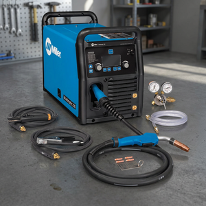 เครื่องเชื่อมมัลติโปรเซสคุณภาพสูง Multimatic 215 ระบบตั้งค่าอัตโนมัติ ชุดเชื่อม TIG สำหรับวัสดุอะลูมิเนียม 8-15 กิโลวัตต์ M6 - Product Image 2
