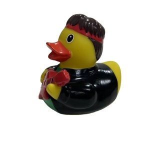 Pato flutuante eco-amigável, mini pato de borracha de corrida do sol de vinil - Product Image 3