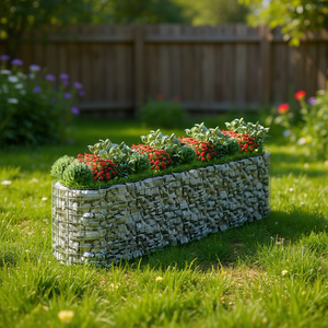 Macetas de Hierro Galvanizado Plateado para Jardín, Estilo Rústico, Extra Grandes - Product Image 2