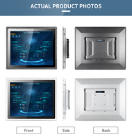 Impermeable IP65 10,1 ~ 23,8 pulgadas Vesa Mount Monitor de pantalla táctil industrial para control industrial/estacionamiento/Cajero Automático/SmartLocker