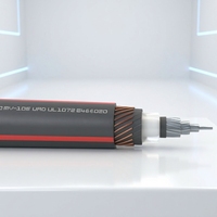 Cable de Distribución de Media Tensión MV105 5-35kV, Conductor de Cobre TR-XLPE 2-14 AWG para Subestaciones Industriales y Granjas Solares