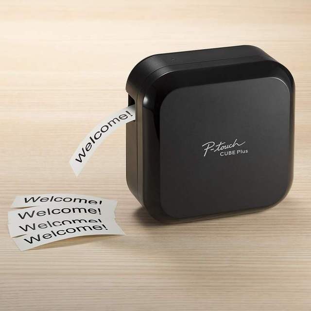 Brothers P-touch CUBE Plus for Label Machine PT-P710BT New Automatic Flatbed Home Office Label Maker Printer