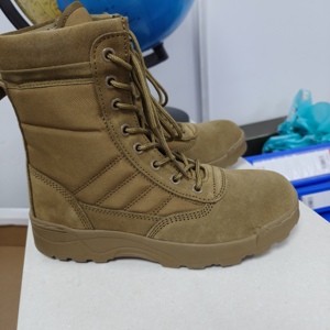 TSB09 Mens <b>Hiking</b> <b>Boots</b> High Top Tactical <b>Boots</b> Light Weight Breathable Non-slip Outdoor Work <b>Boots</b> for All Seasons - Product Image 5
