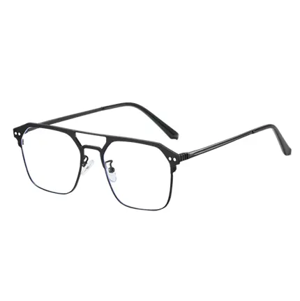 Magnet clip auf Sonnenbrille TAC polarisierte graue Linse rostfreie Brille Brille Metallrahmen austauschbare magnetische Brille