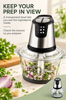 Mixeur Électrique Professionnel Robuste en Acier Inoxydable pour Smoothies et Boissons, Idéal pour la Maison et l'Hôtellerie