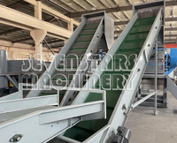 Machine à laver en plastique de recyclage de bouteilles en PET 2025 avec nouvelle pompe à roulement moteur-PE PP PVC recycler l'état de la ligne de lavage nouveau utilisé