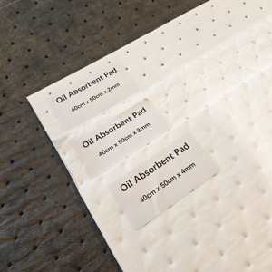 Miếng thấm dầu 100% PP dầu-chỉ hấp thụ cho sự cố tràn công nghiệp, rò rỉ biển & nhà để xe nhỏ giọt, thân thiện với môi trường và hấp thụ dầu nhanh - Product Image 2